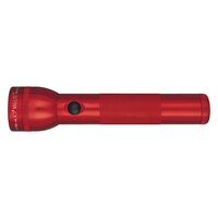 RED - MAGLITE 2-CELL D XENON FLASHLIGHT
